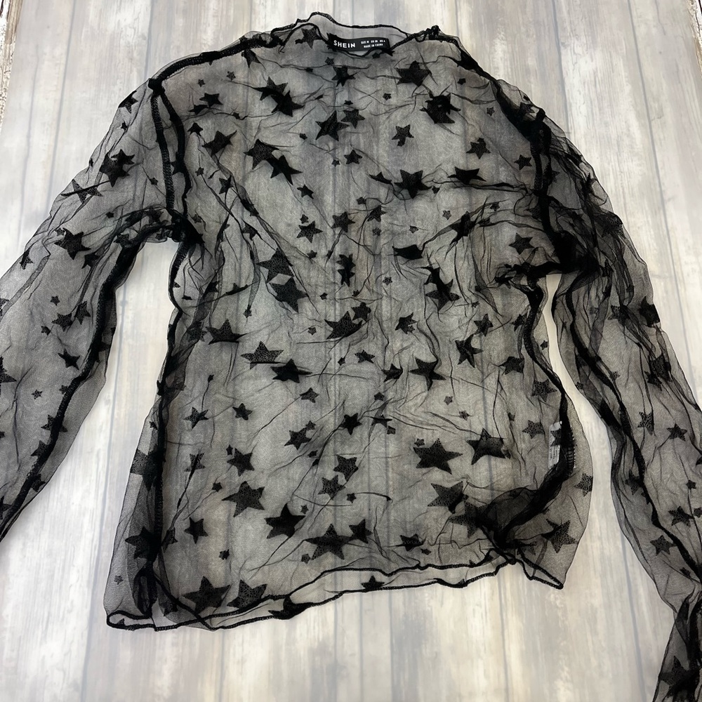 mesh long sleeve